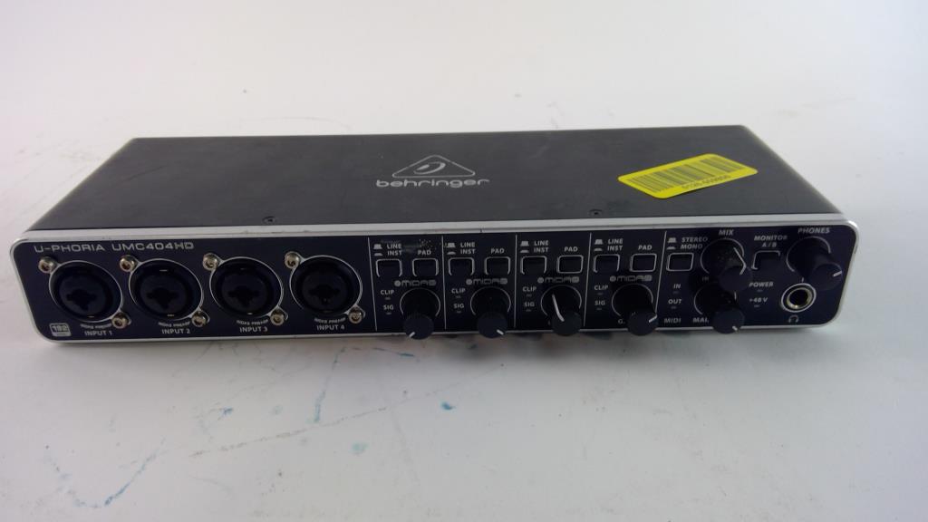 Behringer Audio Controller Property Room