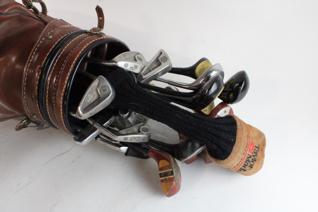 Belding Sports Bag With Clubs, 10+ Pieces | Property Room