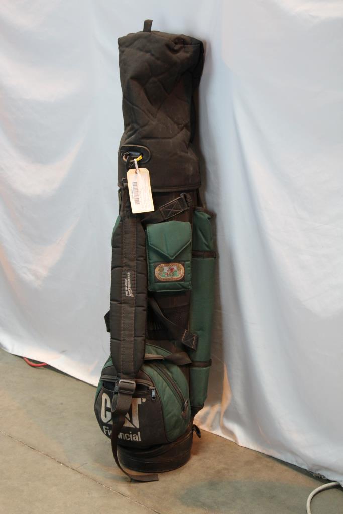 Belding Sports Golf Bag With Clubs, 7+ Pieces Property Room