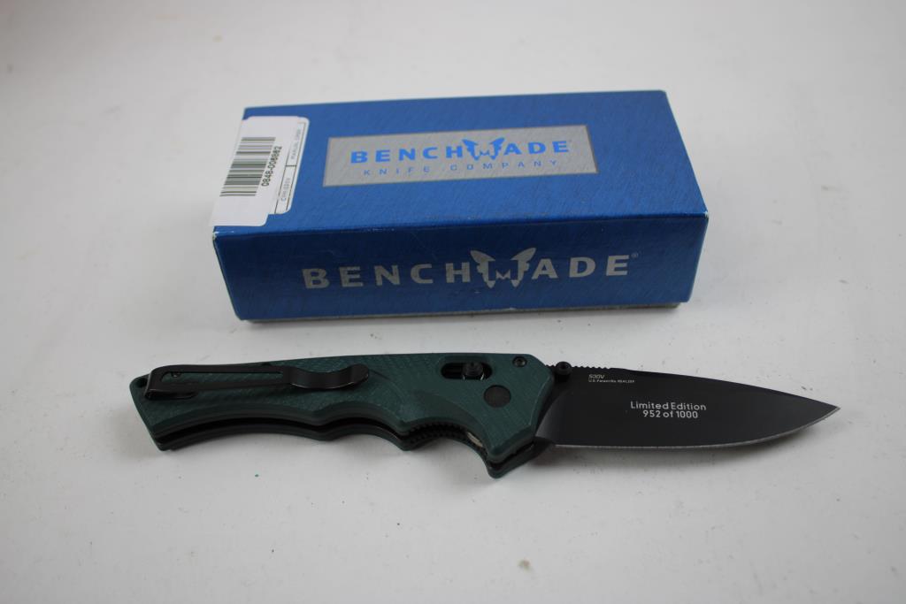 Benchmade 615 Mini-Rukus Limited Edition G10 Axis Lock Folding Pocket Knife