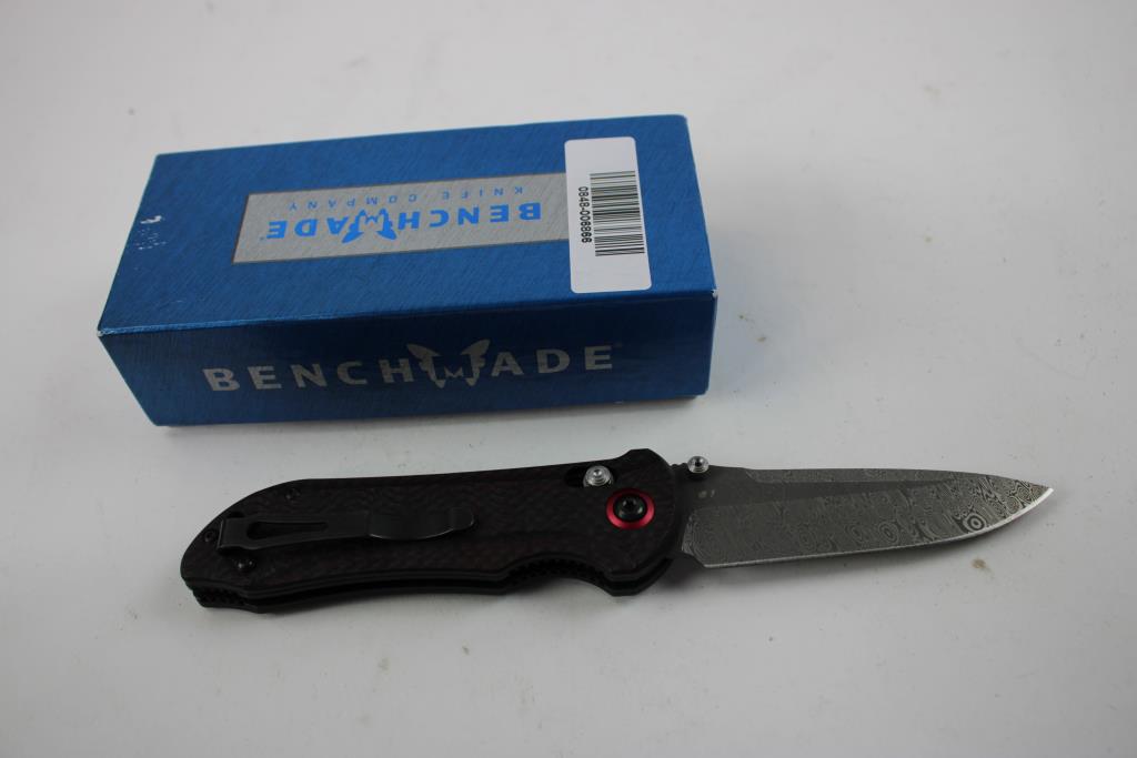 Benchmade Damasteel Odin Heim Blade 8" Folding Knife