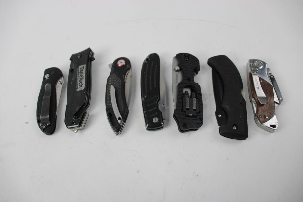 Benchmade, Kershaw, Scipio And More Folding Knives, 13 Pieces