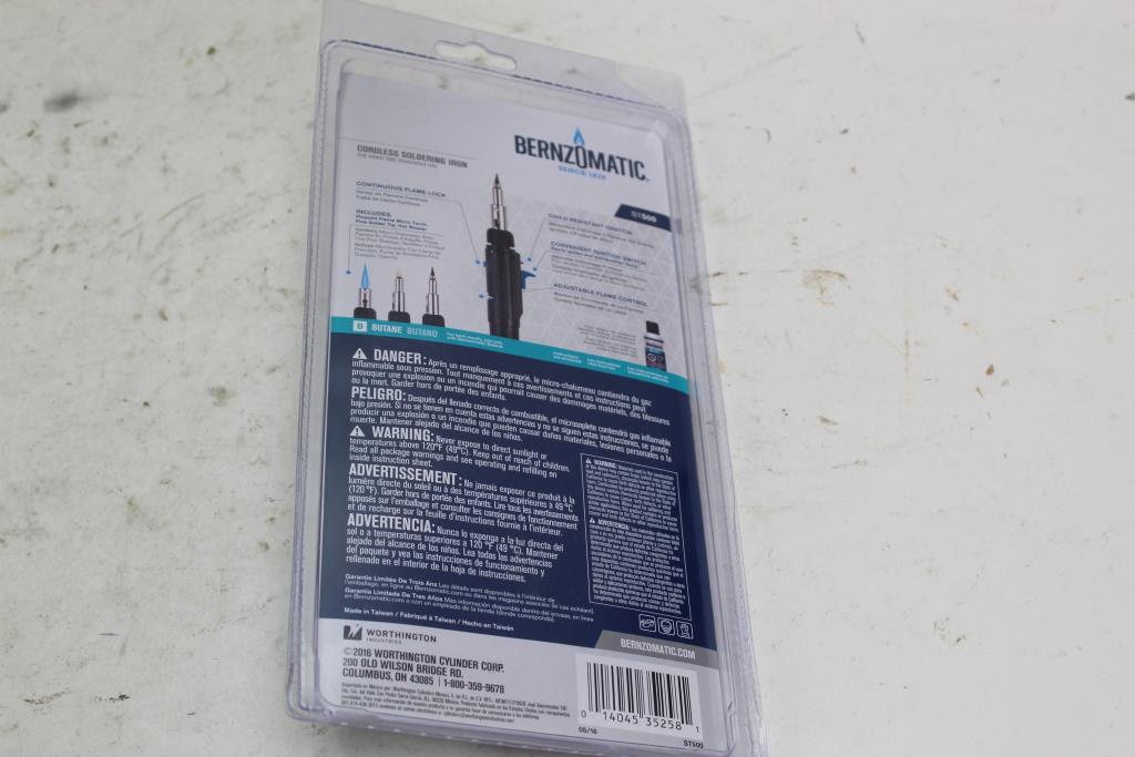 Bernzomatic Cordless Soldering Iron Property Room