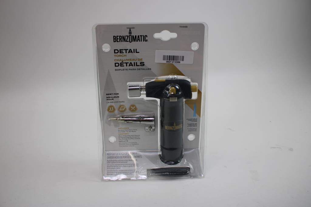 Bernzomqatic Detail Butane Torch With Trigger Start Ignition