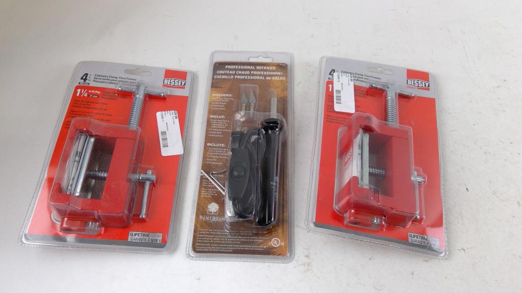 Bessey Cabinetry Clamp And More 3 Pieces