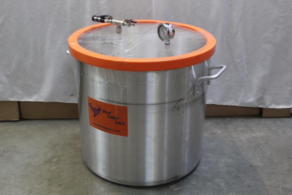 Best Value Vacs Vacuum & Degassing Chamber With Handles Property Room