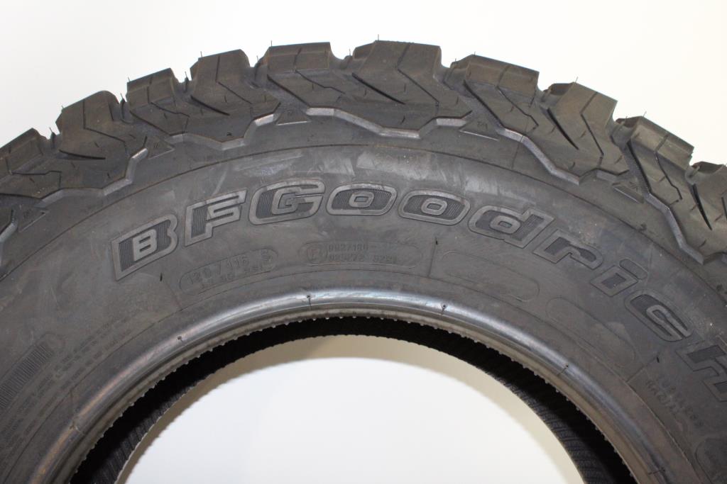 BG Goodrich AllTerrain Truck Tire Property Room