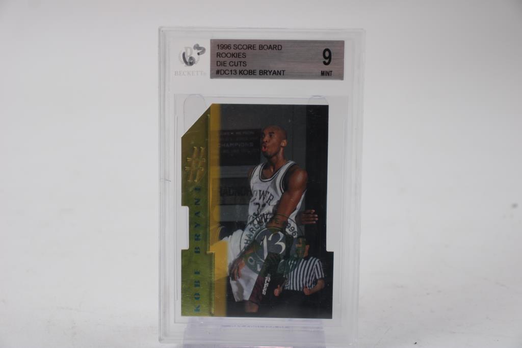 BGS 9 Mint 1996 Score Board Rookies Kobe Bryant #DC13