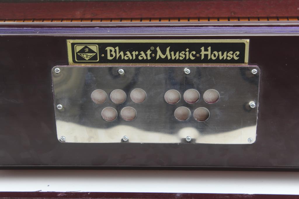 Bharat Music House Harmonium In Case Property Room