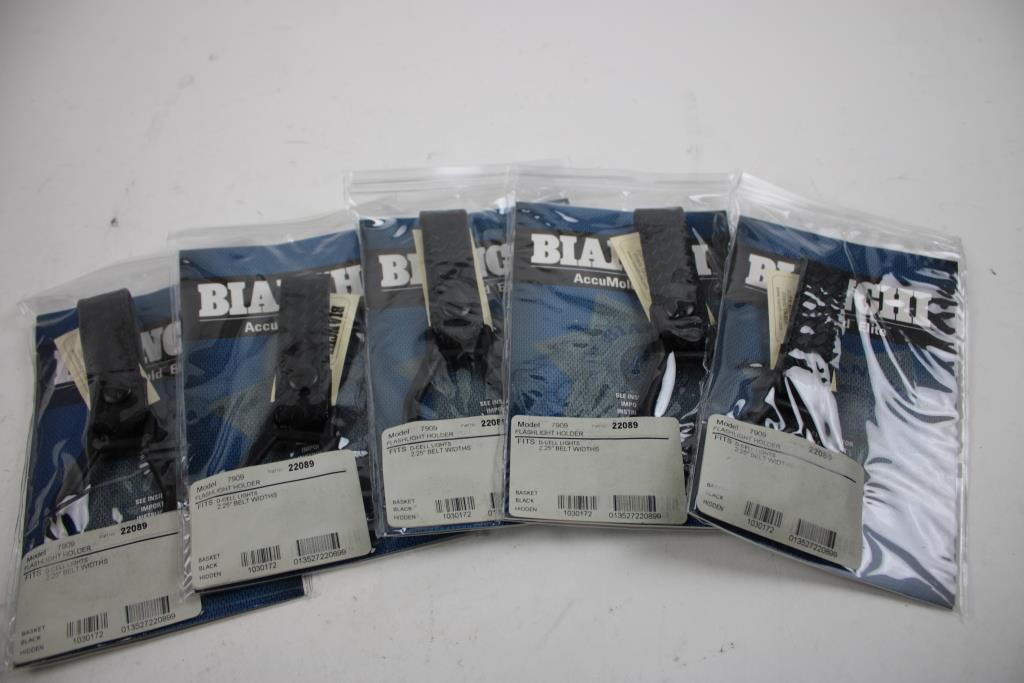 Bianchi Accumold Elite Flashlight Holder 3 Pieces