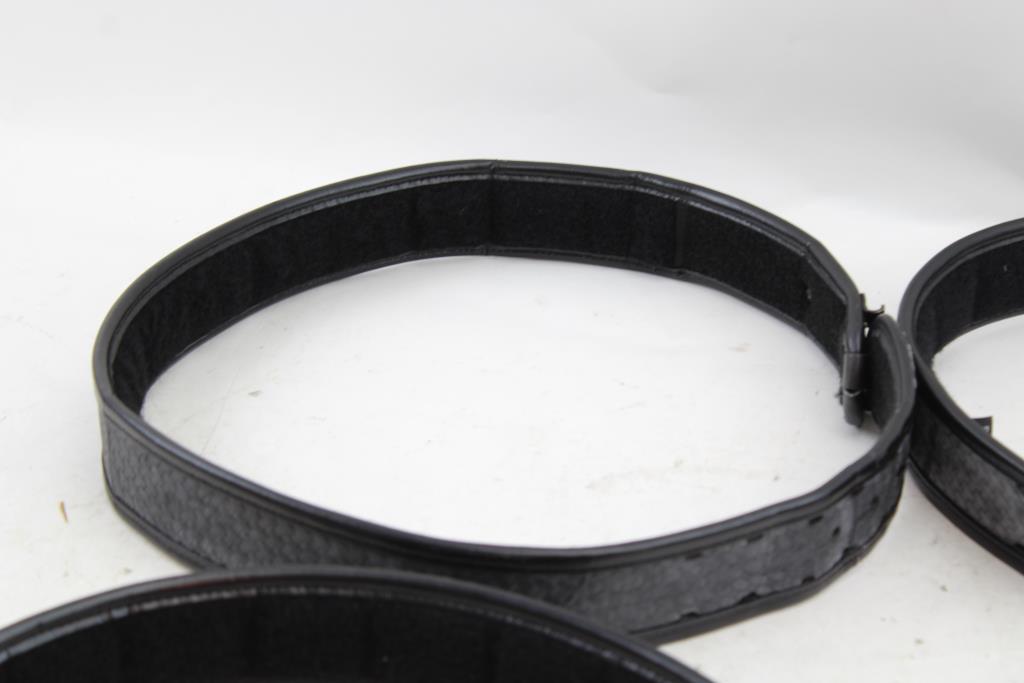 Bianchi Accumold Utility Belts, 3 Pieces Property Room