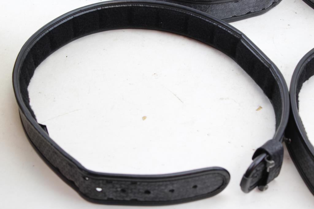 Bianchi Accumold Utility Belts, 3 Pieces Property Room