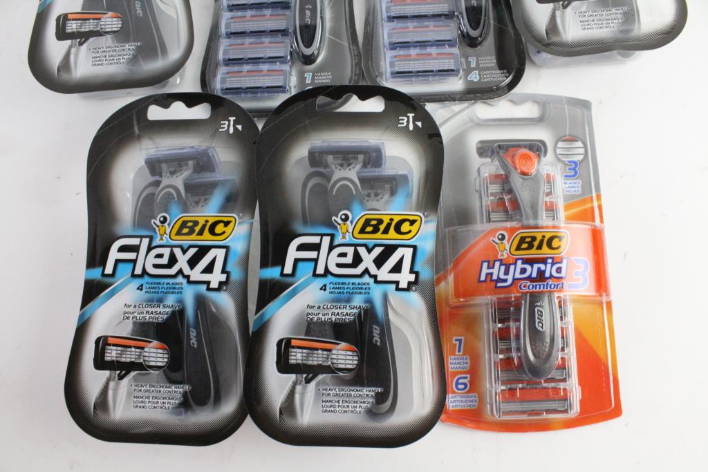 Bic Reusable And Disposable Razors, 7 Pieces Property Room