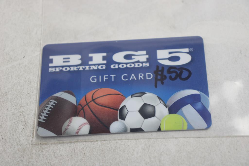 Big 5 $50 Gift Card