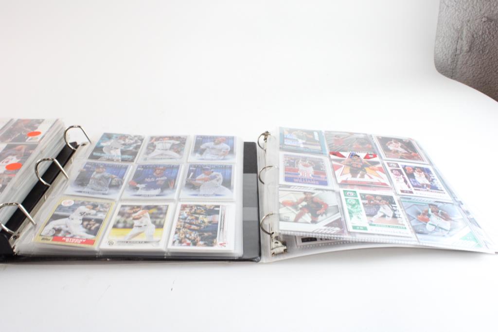 Binders With Sports Cards, 100+ Pieces Property Room