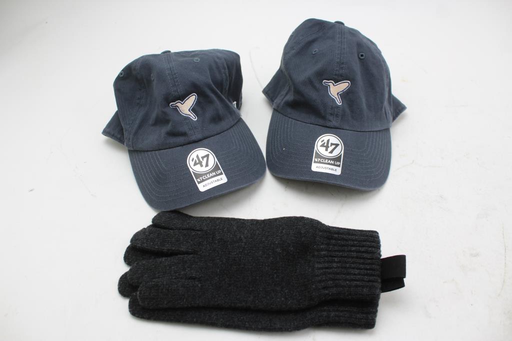 Adjustable Caps, Mack Weldon Gloves 