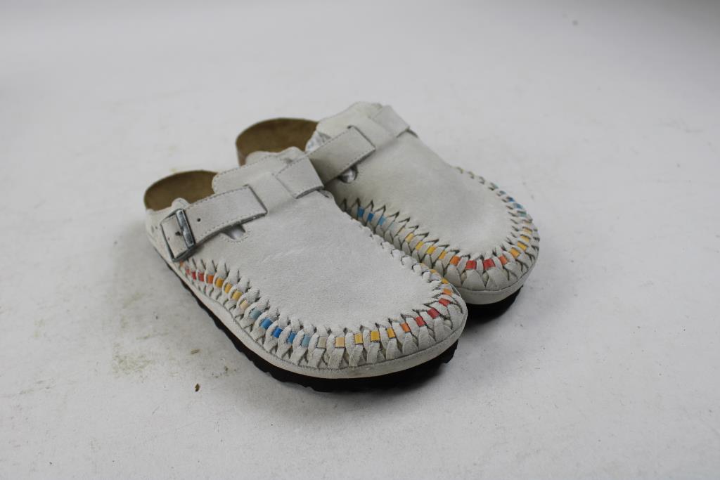 Birkenstock White Clogs Women's Size 6