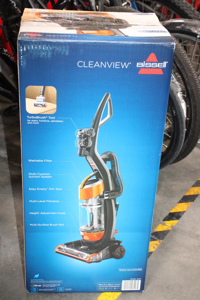 Bissell Cleanview Vacuum Orange Property Room