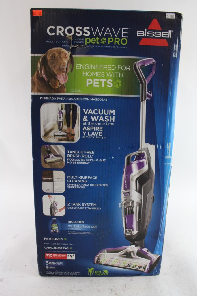 Bissell Crosswave Pet Pro Vacuum Property Room