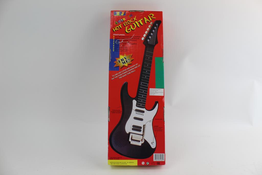 Electric Hot Rocks BJ Electric Hot Rock Toy Guitar | Property Room