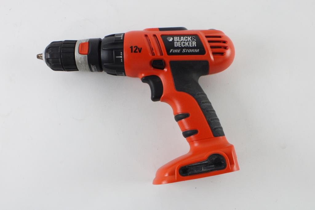 Black And Decker 12V High Performance Drill With Case Property Room