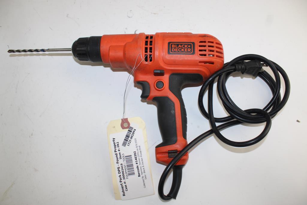 Black And Decker Corded Power Drill DR260 Property Room