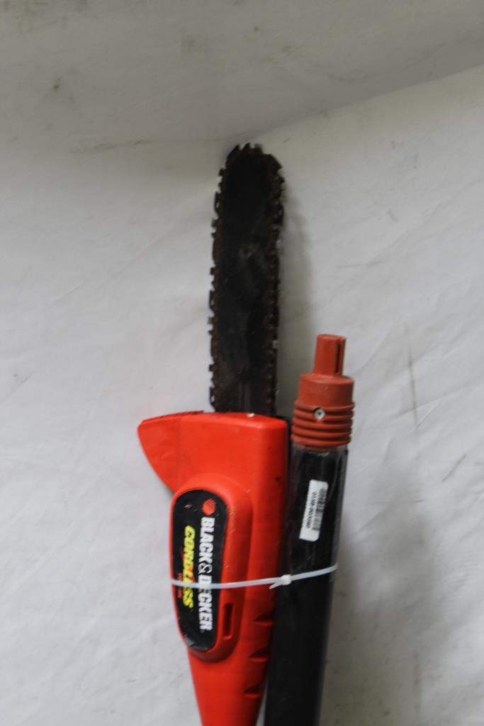 Black And Decker Cordless Pole Saw Property Room