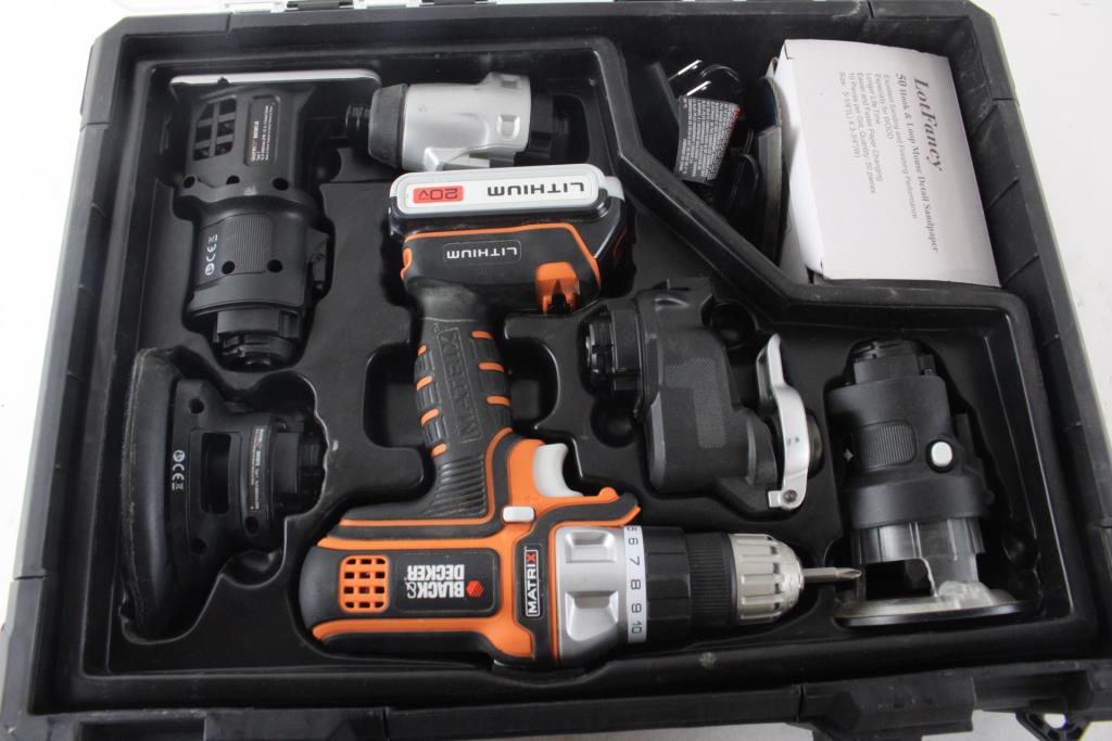 Black And Decker Tool Kit 6 Pieces Property Room