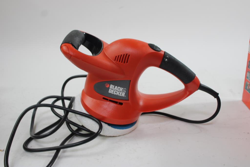 Black Decker 6 In Random Orbit Waxer Polisher Black & Decker 6" Random Orbit Waxer & Polisher | Property Room
