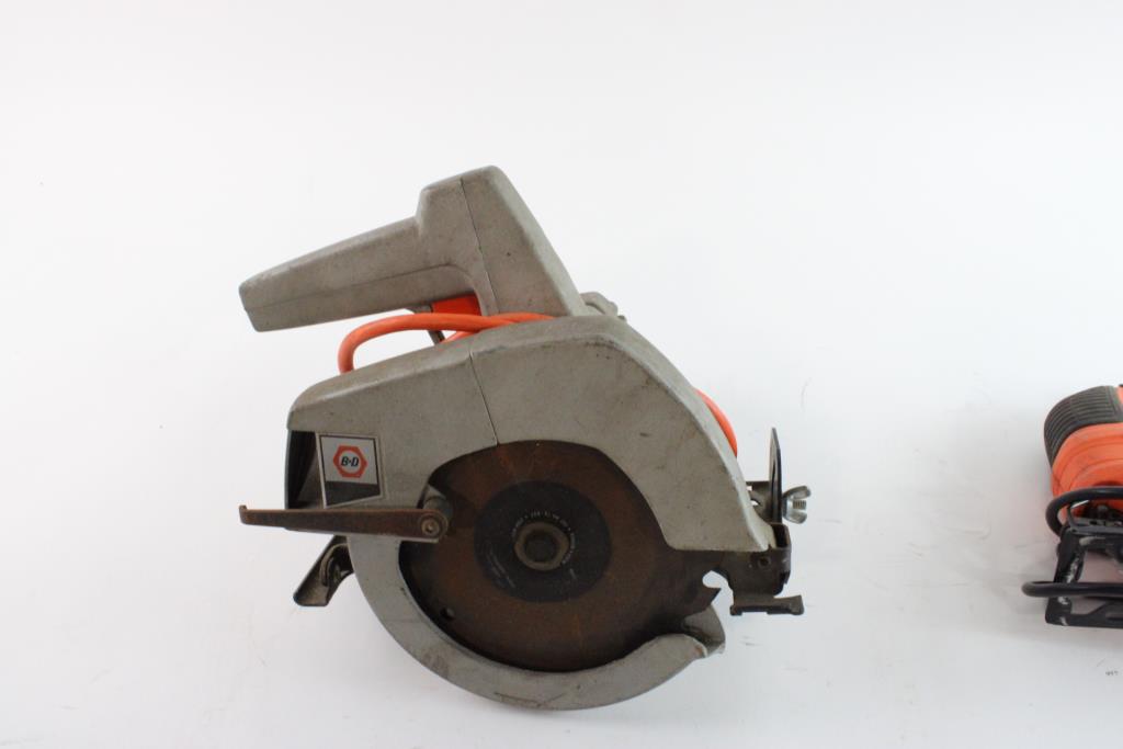 Black & Decker Circular Saw & Jigsaw, 2 Pieces Property Room