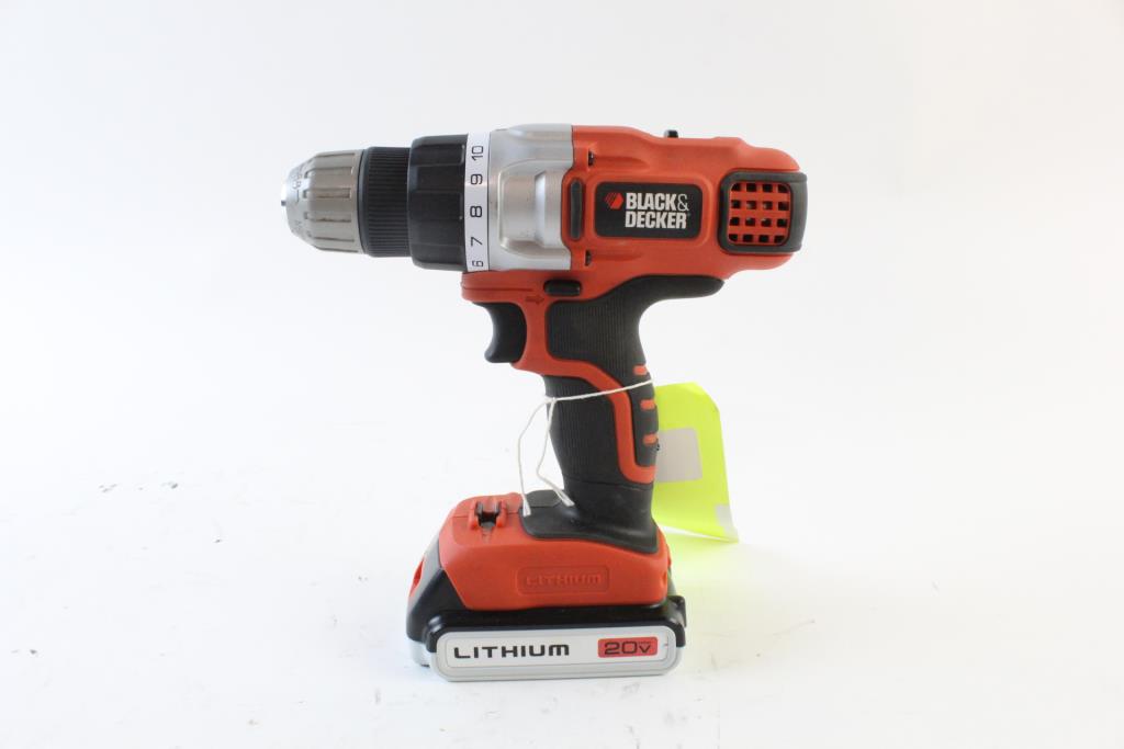 Black & Decker Cordless Drill/Driver Property Room