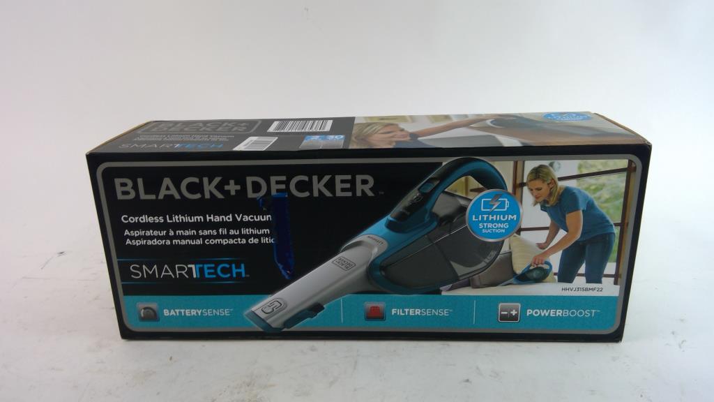 Black & Decker Cordless Lithium Hand Vacuum Property Room
