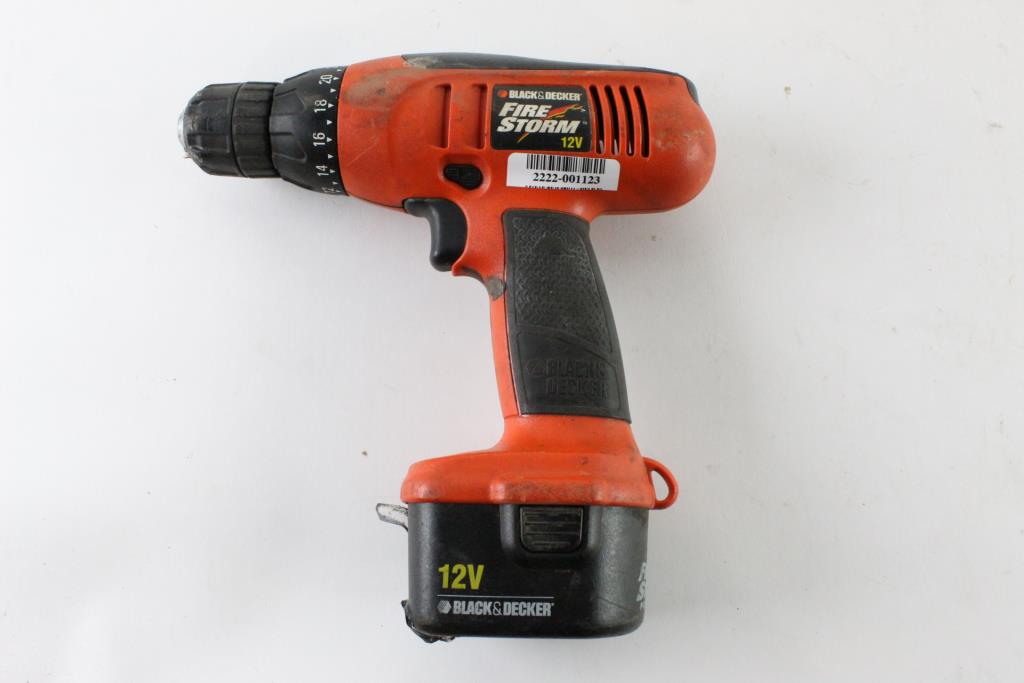 Black & Decker Cordless Power Drill Property Room