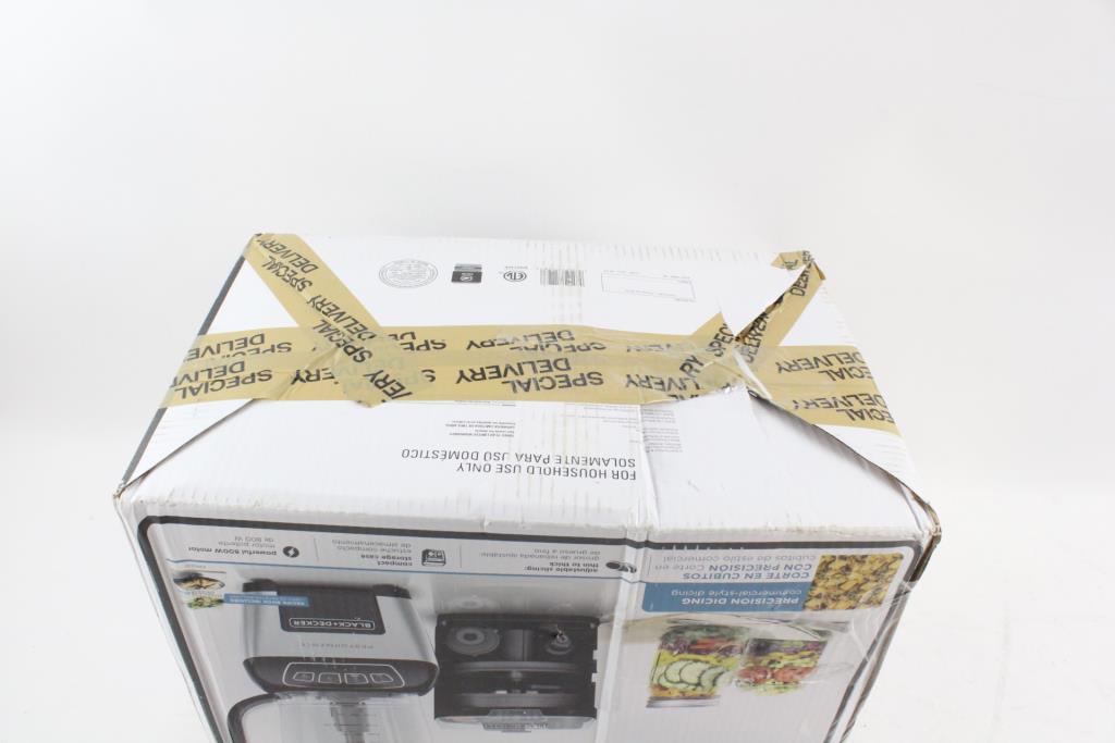 Black & Decker Dicing Food Processor Property Room