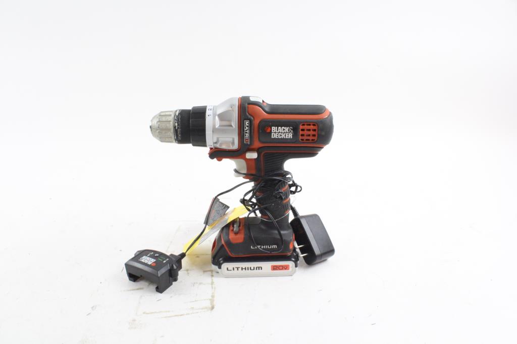 Black & Decker Drill/Driver Property Room