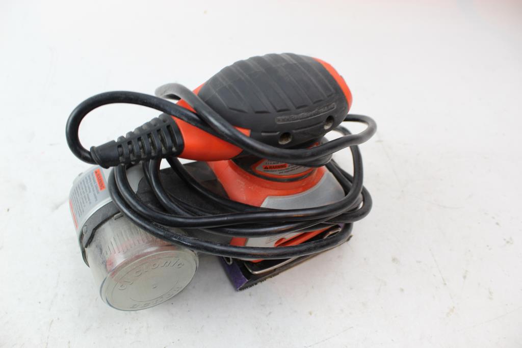 Black & Decker Fire Storm Electric Sander Property Room