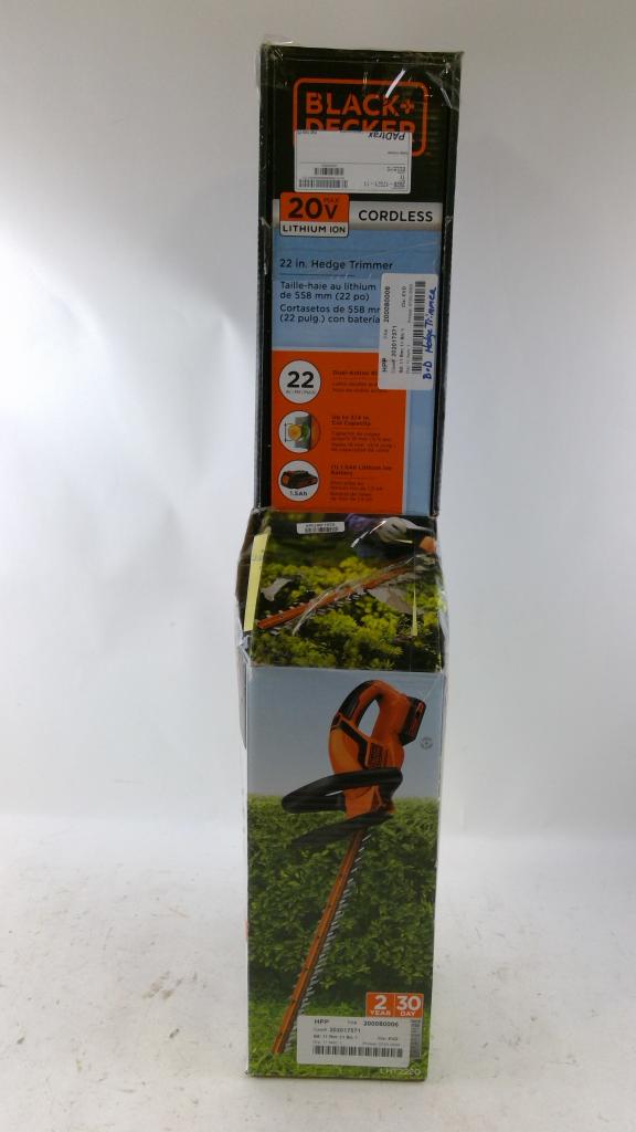 Black & Decker Hedge Trimmer
