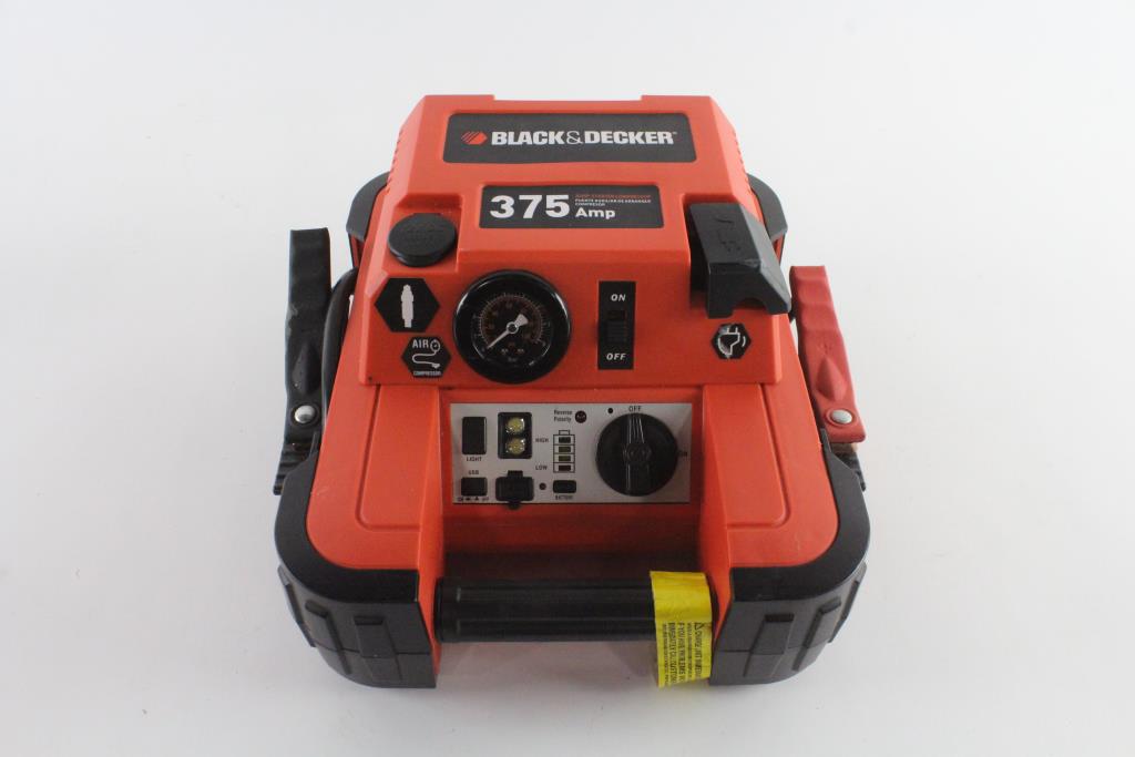 Black & Decker JumpStarter Compressor Property Room