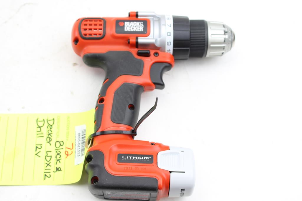 Black \u0026 Decker LDX112 Drill/Driver 