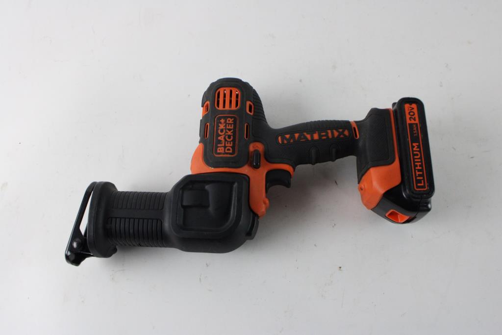 Black & Decker Matrix Handle With Reciprocating Saw Head Property Room