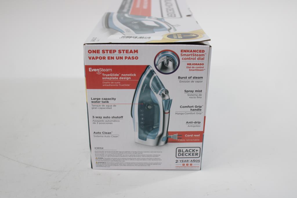 Black + Decker One Step Steam Iron Property Room