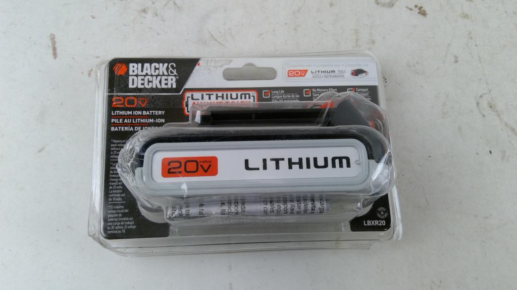 Black & Decker Power Tool Battery