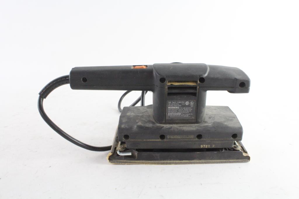 Black & Decker Sheet Finishing Sander Property Room