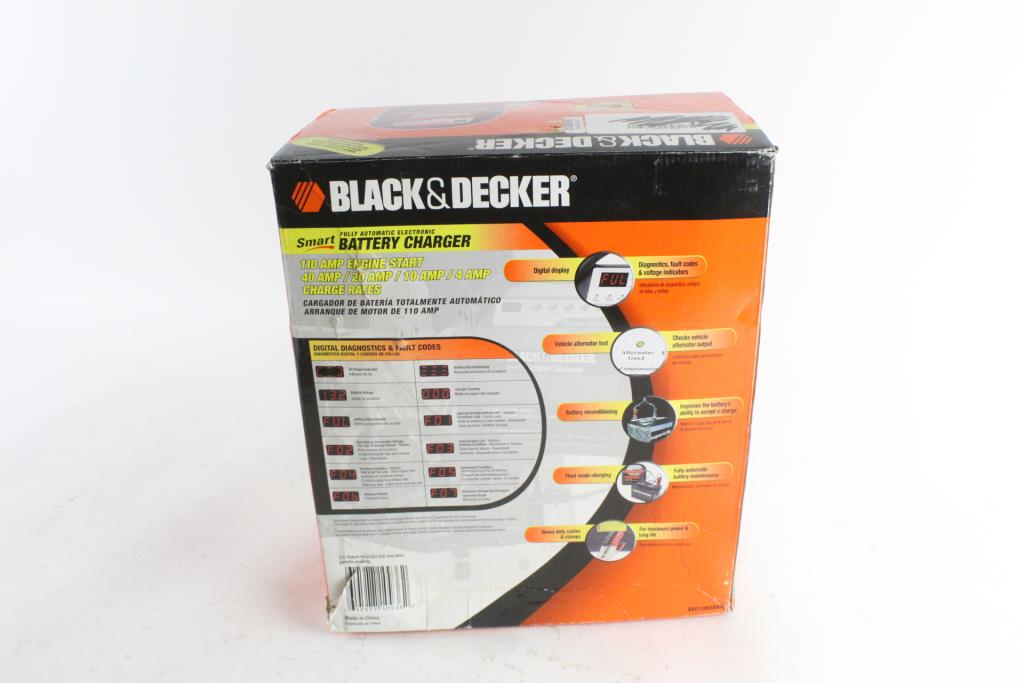 Black & Decker Smart Battery Charger Property Room