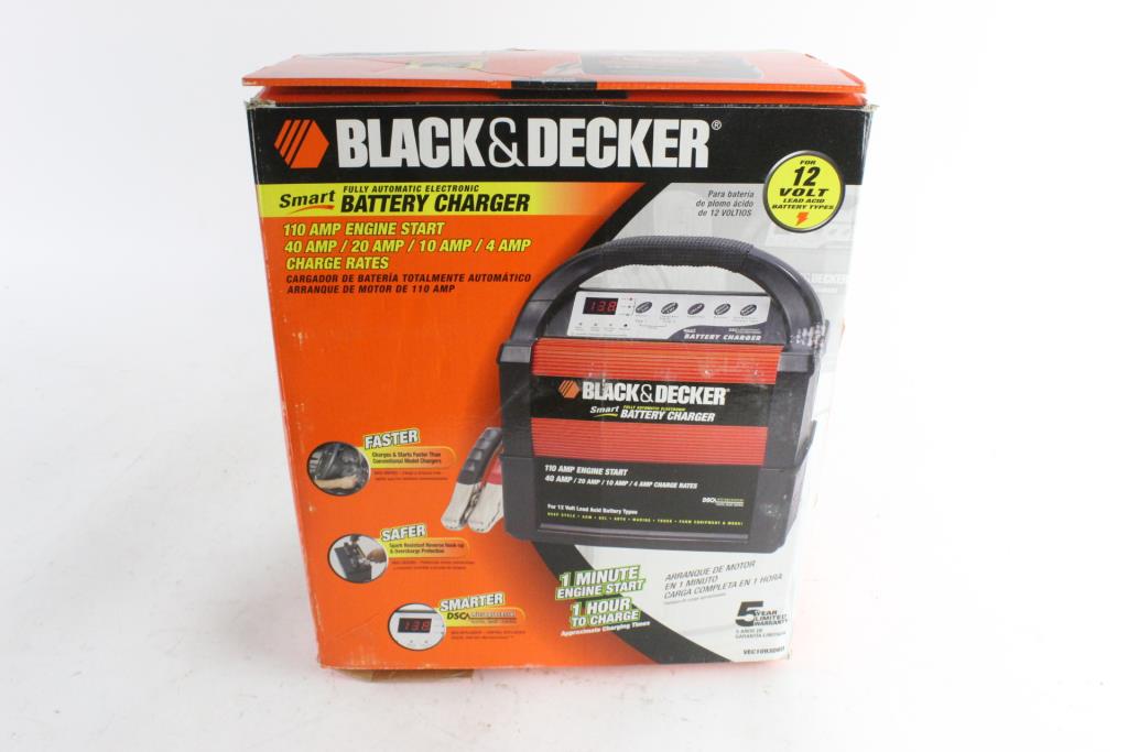Black & Decker Smart Battery Charger Property Room