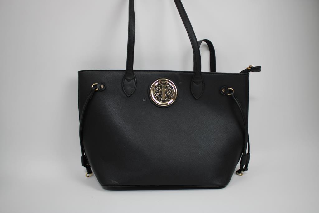 Black Leather Handbag