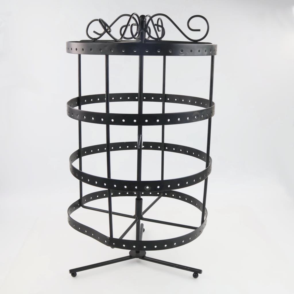 Black Metal Spinning Earring Rack | Property Room