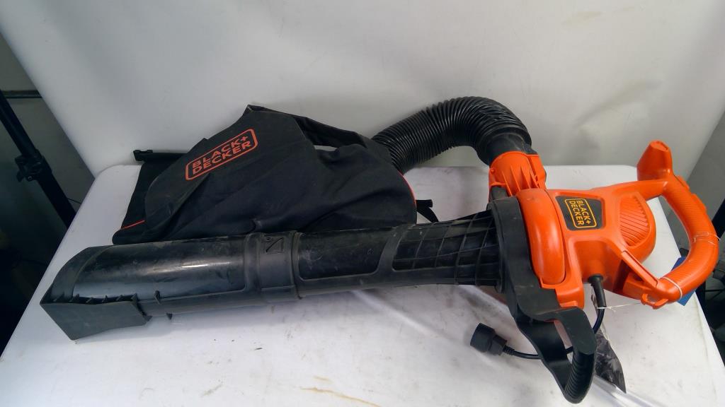 Black+Decker Vacpack 3-in-1 Electric Leaf Blower/Vacuum/Mulcher