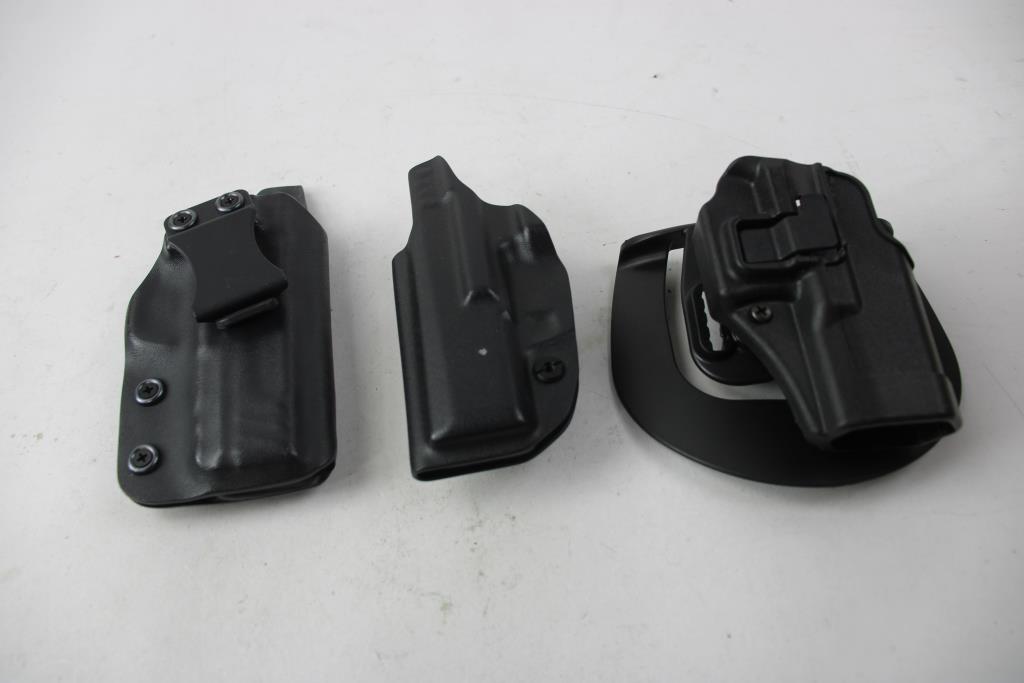 BlackHawk, Bulldog, And More Gun Holsters With Gun Strap Shoulder Holster, 7 Pieces