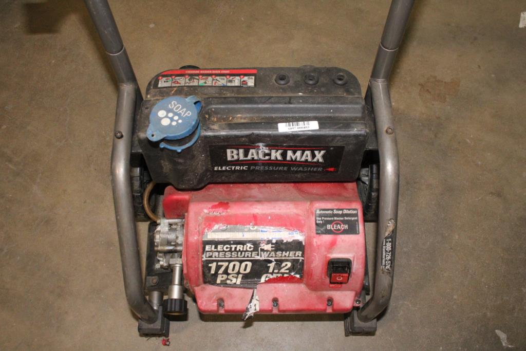 Blackmax Electric Pressure Washer Property Room